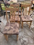 4 дървени трапезни столове , снимка 3
