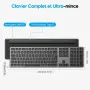 Безжична Bluetooth клавиатура за Mac – Multi-Device, QWERTY UK, снимка 9