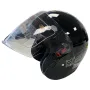Каска Automat, За мотор, скутер и др, Черен гланц, снимка 2