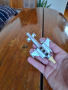 Стара детска играчка,самолет МИГ-23, снимка 5