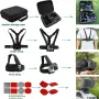 Gurmoir Action Camera Accessory Kit DT18 – 10 в 1 Комплект за GoPro, DJI Osmo Action и Insta360, снимка 6
