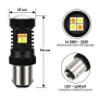 LED крушки 1157 BAY15D бели 24V 2 броя, снимка 2