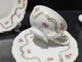 Стар немски порцелан Бавария троен за кафе чай , снимка 2
