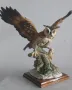 Статуетка Сова Capodimonte, снимка 1