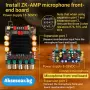 Аудио усилвател на модул 300W+300W+600W ZK-AS21P TPA3255*2 2.1 канален Bluetooth стерео усилвател, снимка 7