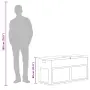 vidaXL Градинска кутия за съхранение, 320 л, черна, снимка 8