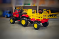 ТОП ЦЕНА!НОВО!Акумулаторен трактор с ремарке Rancher с 12V,дистанционно,USB, снимка 9
