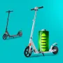 Сгъваема електрическа тротинетка с 8 инча гуми и скорост до 15 км./час SCOOTER5, снимка 5