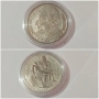Лот сребърни,посребрени монети,жетони, снимка 2