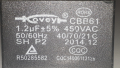 Кондензатор Kovey CBB61 1.2uF±5%, снимка 2