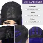 🎃 Трицветна Halloween перука „Mystic Witch“ - черно, лилаво и розово, вълниста, 75 см, снимка 6