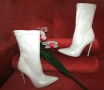 Английски Бели Боти - Бранд SIMMI, снимка 3