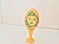 Великденско яйце, дървено №1 - златисто, снимка 11