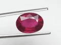 Подобряван естествен рубин с цвят Гълабова кръв 2.13кт.! Сертифициран! Нов!, снимка 10