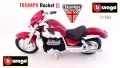 Мотор Bburago Triumph Rocket III 2009 - Мащаб 1:18, снимка 1