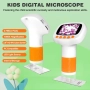 Джобен детски микроскоп, 1000X, 2'' IPS екран, 3+ години, снимка 7