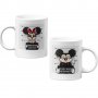 Комплект чаши за влюбени Mickey & Minnie Wanted, снимка 1 - Романтични подаръци - 35738150