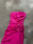 Розова дамска рокля , снимка 2