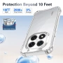 Прозрачен Калъф за Xiaomi Poco X7 5G - PC + TPU, 1.5mm Дебелина, Подсилени Ъгли с Airbag, 2.0mm Защи, снимка 3