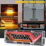 Нови  57 LED задни светлини за камион ремарке трактор 1 чифт, снимка 2