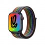 Pride каишка Apple Watch 49 mm/ 45/ 44/ 42 текстилна велкро, снимка 1