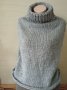 Плетен пуловер без ръкави , снимка 1 - Блузи с дълъг ръкав и пуловери - 42244399