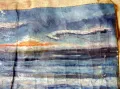 Стара МАСЛЕНА КАРТИНА - МОРЕ, снимка 4