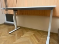 Бюро с регулируема височина SVANEKE 60х120 бяло, снимка 3