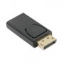 Преходник Адаптер от DP Мъжки към HDMI Женски VCom SS001175 Adapter DP-M to HDMI-F, снимка 1 - Кабели и адаптери - 33988543