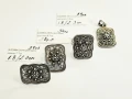 Сребърен комплект-Пръстен Висулка и Обеци 02984-25, снимка 1