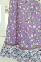 Дамска дълга пола в лилаво с флорален принт, снимка 5