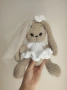 Сем.Зайчета- Сватбен подарък-Амигуруми , снимка 8