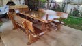 Масивна дървена маса, снимка 4