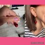 🍒Нови обеци черешки. Изключително атрактивни. Иде ти да ги изядеш 🙂 Като истински. 15 лв/ Еконт🍒 С т, снимка 4