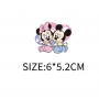 Мики и Мини Маус бебета щампа термо апликация картинка за дреха блуза чанта