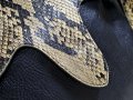 Голяма чанта от питон, снимка 8
