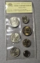 Пълен сет монети 1962 година-нециркулирали монети в банкова опаковка, снимка 1