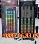 Двойна Караоке тонколона 2х6.5" KTS-1806, преносима колонка с Блутут, радио, жичен микрофон, снимка 1