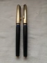 Pelikan писалки златни писци 14 карата 30 микр. златно покр. , снимка 1