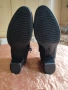 Дамски черни боти естествен велур /обърната кожа Geox 39 номер, снимка 8