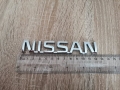 надпис лого Нисан Nissan , снимка 3
