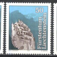 Чисти марки Падането на Тизона Скулптури 1984 от Лихтенщайн, снимка 1 - Филателия - 41464375