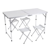 Сгъваема градинска маса със 4 стола , снимка 10 - Къмпинг мебели - 41980965
