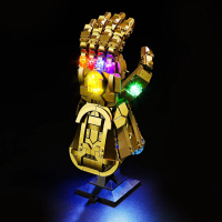 YEABRICKS LED светлина за Lego-76191 Marvel Infinity Gauntlet  НОВО, снимка 2 - Други - 44742098