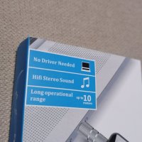 Hi-Fi STEREO 2 в 1 Блутут 5.1 аудио приемник предавател адаптер Bluetooth class 1 CE FC RoHS, снимка 3 - Аксесоари и консумативи - 35918517