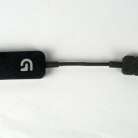 Геймърски слушалки с микрофон LOGITECH + USB външна звукова карта LOGITECH, снимка 7 - Слушалки за компютър - 35982230