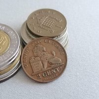 Монета - Белгия - 2 цента | 1912г., снимка 1 - Нумизматика и бонистика - 42138140