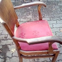 Страхотен дървен стол , снимка 8 - Антикварни и старинни предмети - 38900615