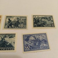 Пощенски марки Почта Ссср 1943, снимка 2 - Филателия - 44640170