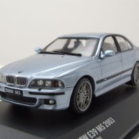 BMW M5 E39 2003 - мащаб 1:43 на Solido моделът е нов в PVC дисплей-кейс, снимка 1 - Колекции - 42718667